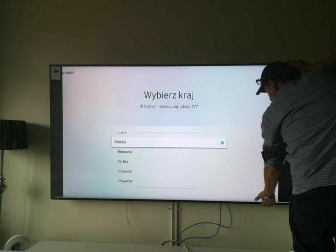 Montaż ustawianie anten satelitarnych naziemnych montaż tv