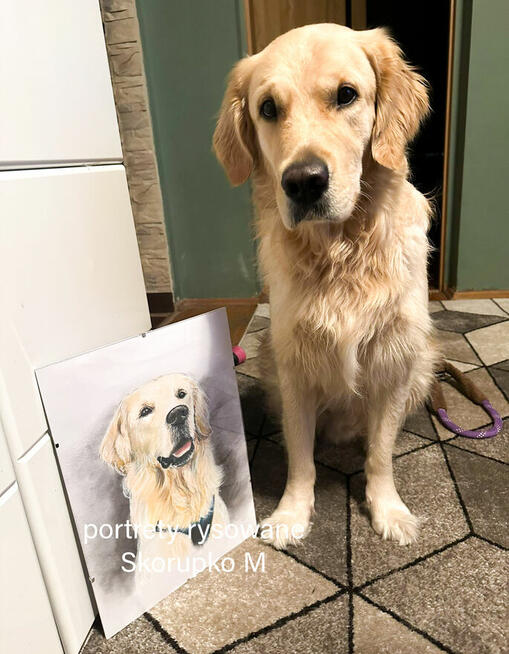 Portrety na zamówienie ze zdjęć. Ręcznie malowane.