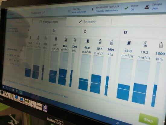 Dci 200 tester wtryskiwaczy , Dci 200 stół probierczy