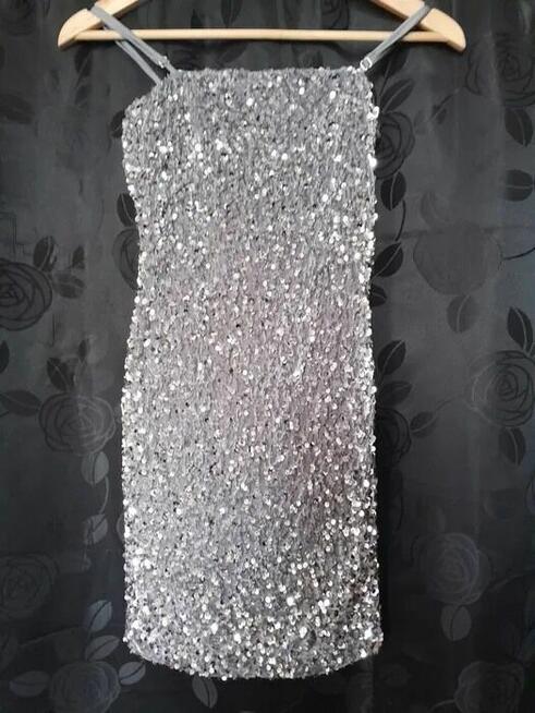 sukienki cekinowe xs-xxl