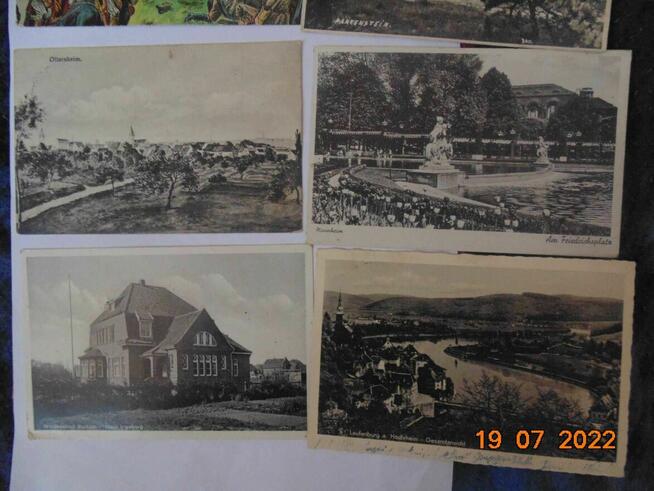 Poniemieckie gazety 1924, 1944, zdjęcia, kartki żywnościowe