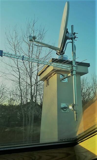 Montaż ustawianie anten satelitarnych naziemnych montaż tv