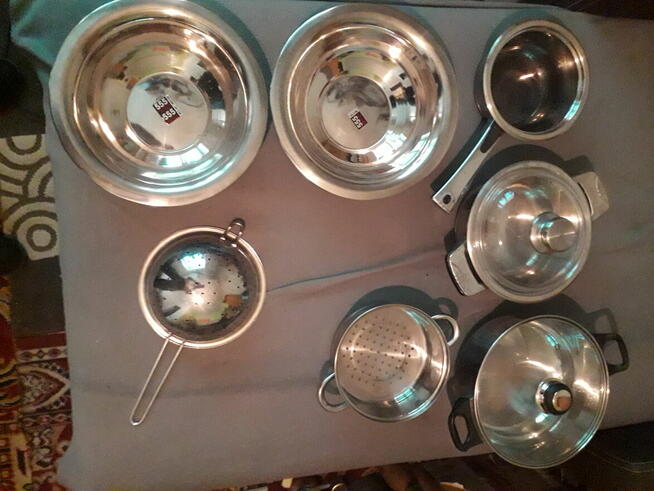 miski czajnik i taca, nowe