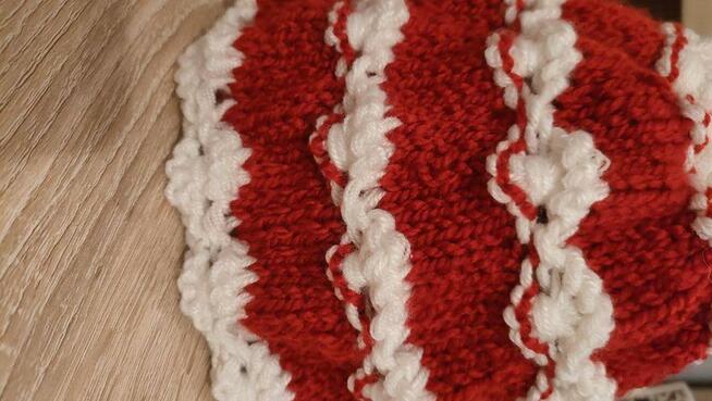 Czapka roz.54 ręcznie robiona