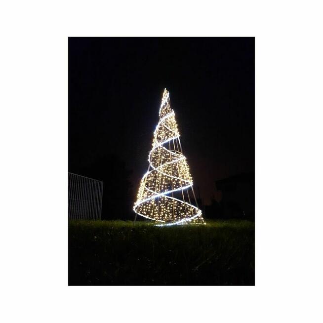 Bajeczna choinka wysokość 5,8 metra z oświetleniem led