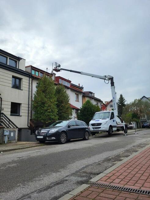 Podnośnik Koszowy Zwyżka 24 metry Gdynia Sopot Gdańsk