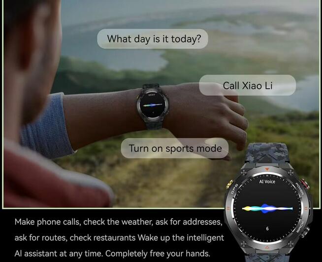 Smartwatch KC82 Inteligentny 1,45 cala z GPS ,650Mah bateria