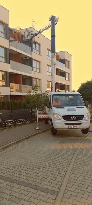 Podnośnik Koszowy Zwyżka 24 metry Gdynia Sopot Gdańsk