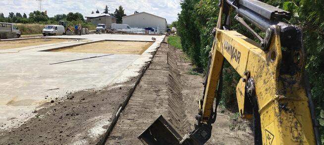 Usługi minikoparką, wiertnica, koparka, wywrotka 3,5 tony