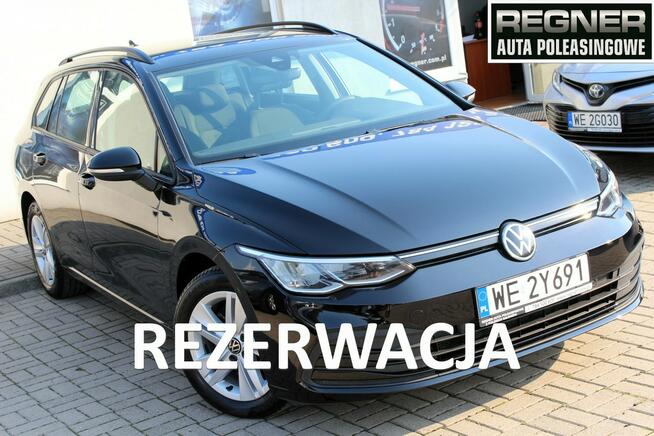 Volkswagen Golf SalonPL FV23% 2.0TDI 1WŁ FrontAssist Tempomat LED Parktronic Gwarancja