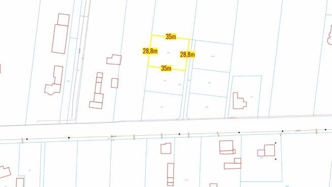 Działka budowlana Woźniki Dyrdy, Asfaltowa