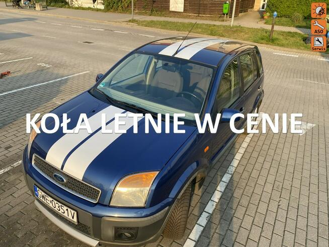 Ford Fusion Niski przebieg, klimatyzacja, dodatkowe koła na alufelgach, podg.szyba