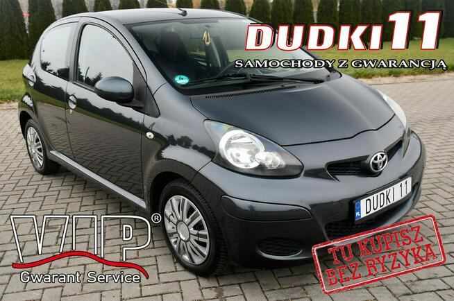 Toyota Aygo 1.0benz DUDKI11 Klimatyzacja,Parktronic,Serwis,EL.szyby>Centralka.kred