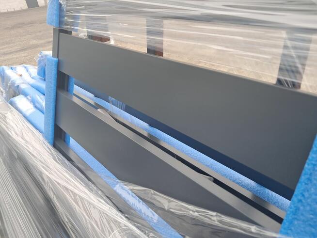 Gotowy zestaw ogrodzenia aluminiowego 24 przęsła, model NU