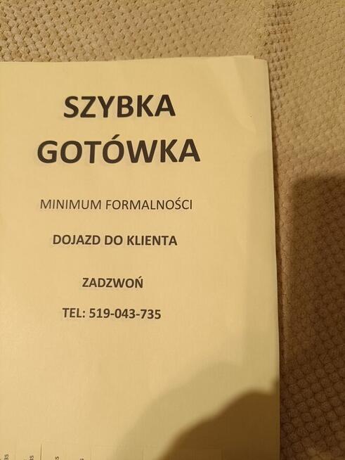 Pożyczka gotówkowa