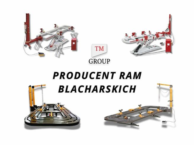 Rama naprawcza +3x dozer, płyta blacharska 3,5T TM-GROUP