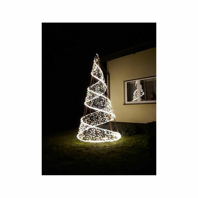 Bajeczna choinka wysokość 5,8 metra z oświetleniem led