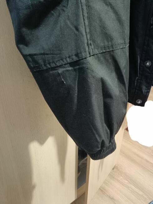 Kurtka męska zimowa -ciepła dużo kieszeni XL