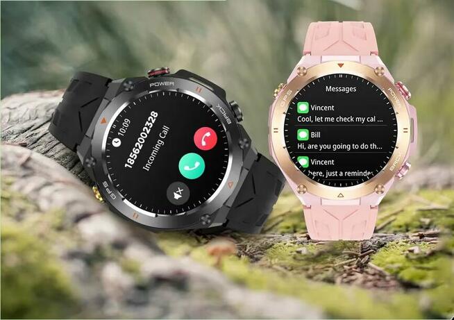Smartwatch KC82 Inteligentny 1,45 cala z GPS ,650Mah bateria