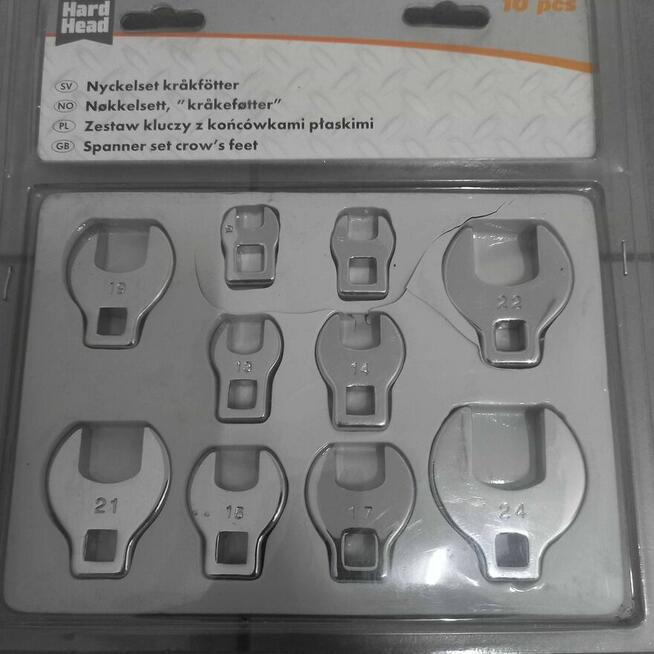 Klucze płaskie 3/8 Made in Taiwan na grzechotka 21mm 24mm