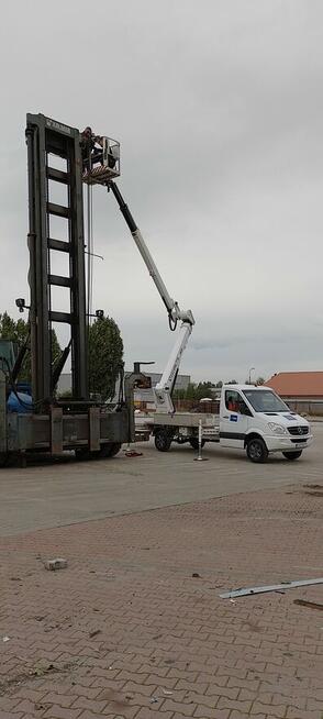 Podnośnik Koszowy Zwyżka 24 metry Gdynia Sopot Gdańsk