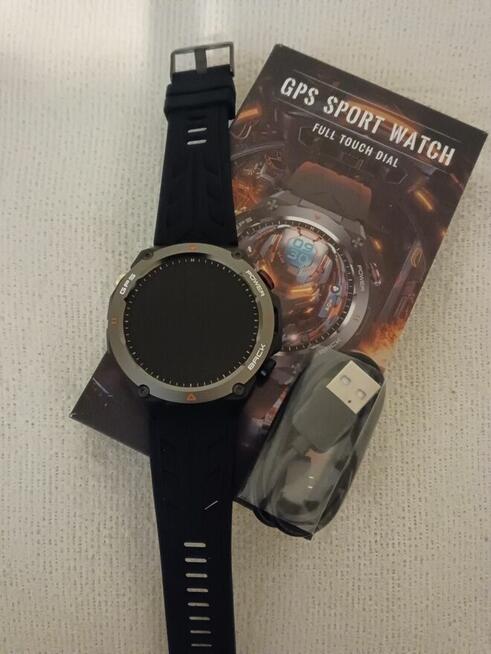 Smartwatch KC82 Inteligentny 1,45 cala z GPS ,650Mah bateria