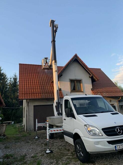 Podnośnik Koszowy Zwyżka 24 metry Gdynia Sopot Gdańsk