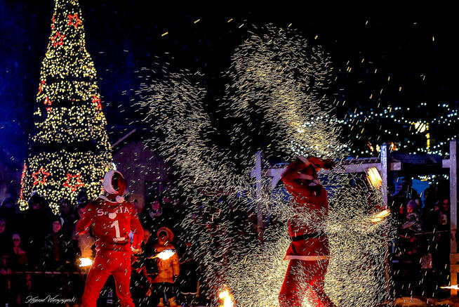 enigma pokazy ognia teatr ognia taniec z ogniem firshow