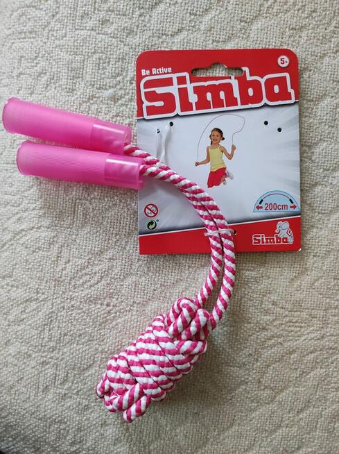 Skakanka 2 m różowa nowa