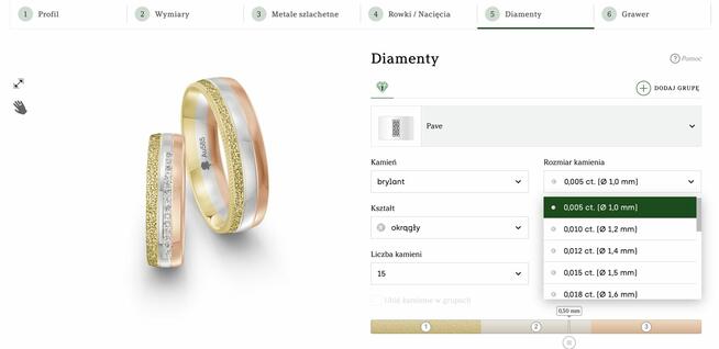 Obrączki ślubne: Klasyczne, Na zamówienie, Indywidualne