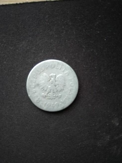 11. PRL 50 gr. z 1949 r. bez znaku menniczego