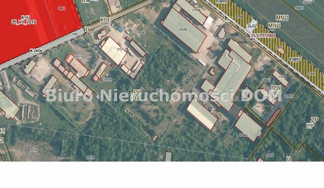 Działka usługowa Kłobuck Zagórze