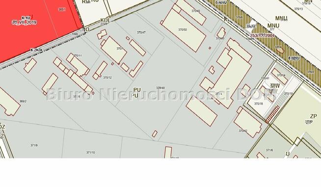 Działka usługowa Kłobuck Zagórze