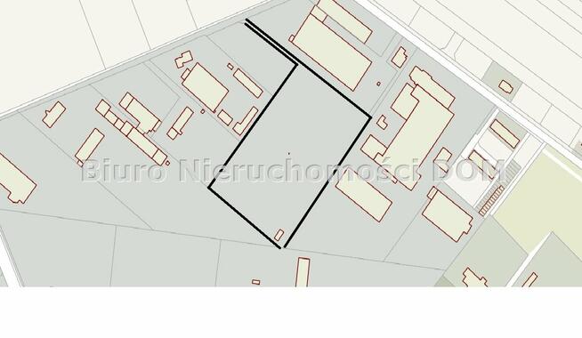 Działka usługowa Kłobuck Zagórze