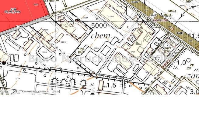 Działka usługowa Kłobuck Zagórze