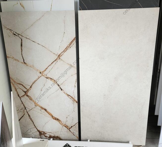 Płytki ścienne, mrozoodporne beżowe 120x60 Tacoma sand