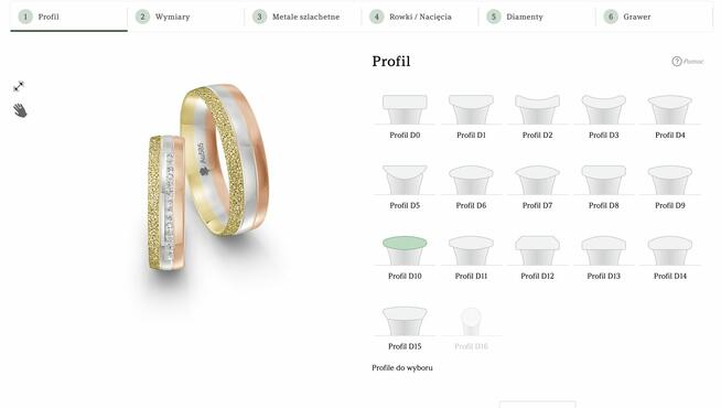 Obrączki ślubne: Klasyczne, Na zamówienie, Indywidualne