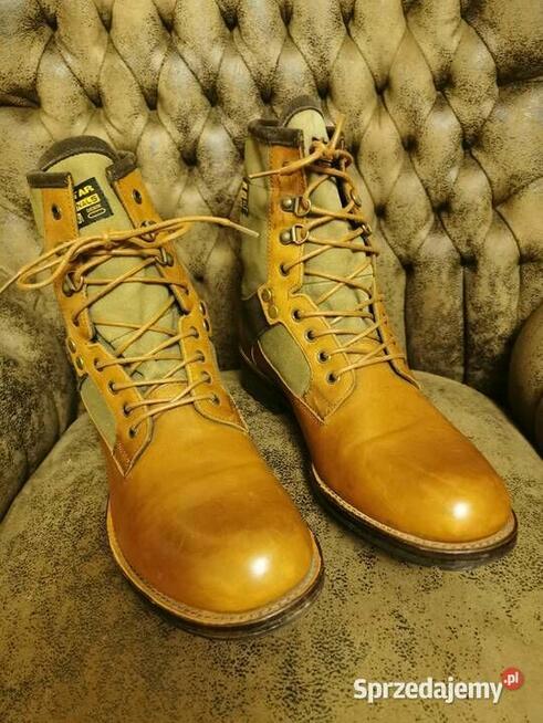 Buty trapery G-STAR RAW DENIM Rozm 44 Skóra JAK NOWE