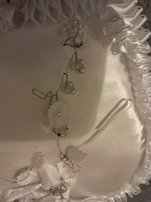 Poduszeczka na obrączki