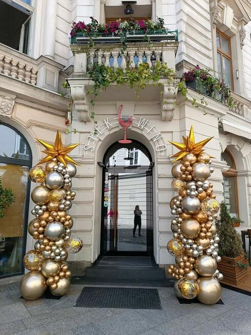 Dekoracje balonowe, girlandy, kwiaty giganty, balony z helem