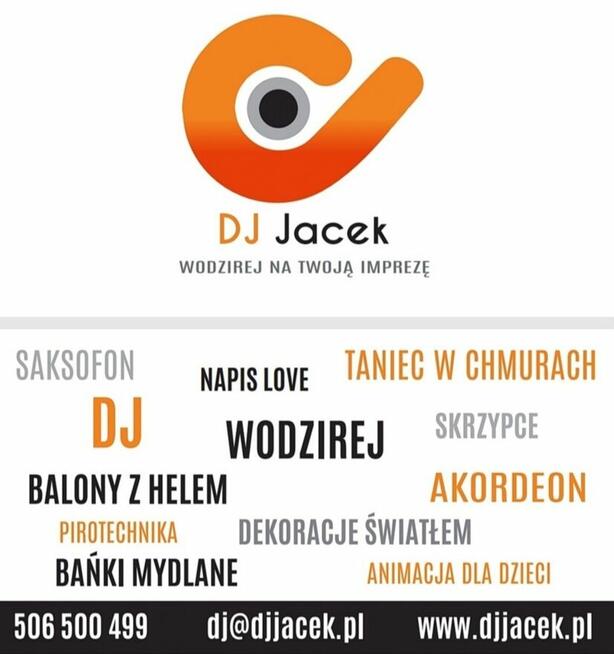 DJ / WODZIREJ / SAKSOFON