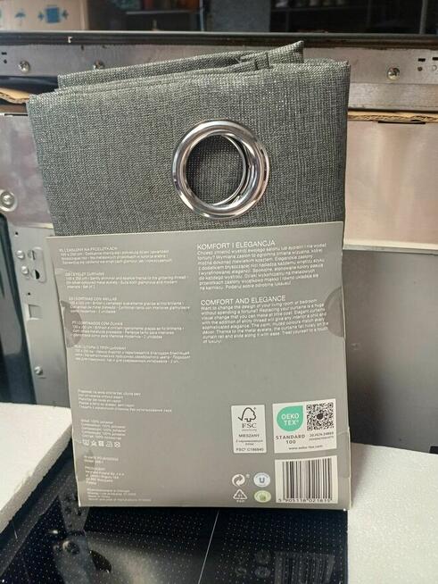 Nowe zasłony na przelotkach 135x250cm