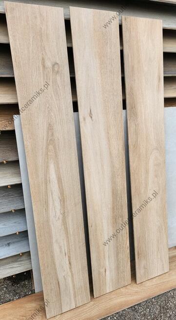 Płytki drewnopodobne, podło dąb 120x20 gat.2 Mattina sabbia