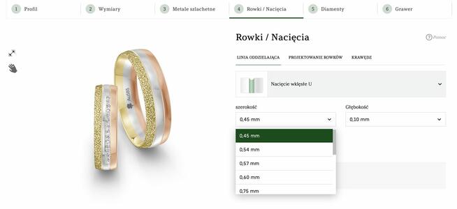 Obrączki ślubne: Klasyczne, Na zamówienie, Indywidualne