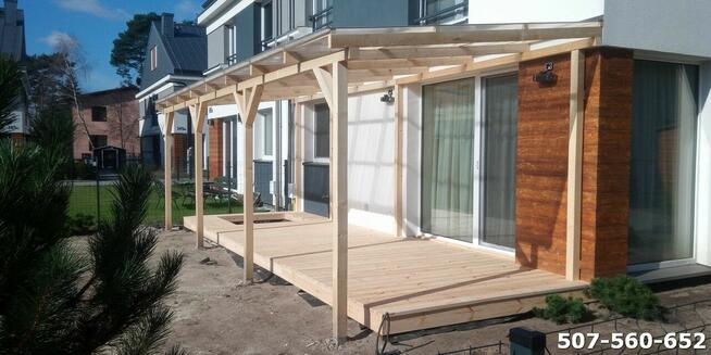 Solidne i trwałe konstrukcje ogrodowe. Domki, altany, tarasy