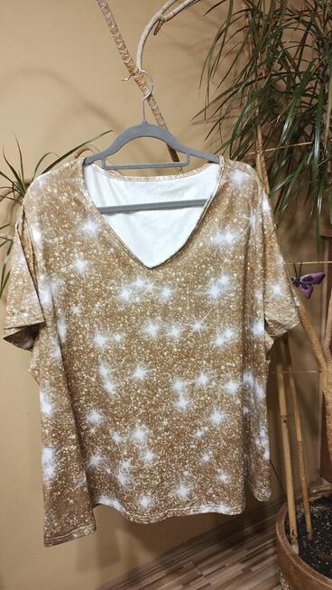 Bluzka z gwiazdkami - rozmiar 5 XL