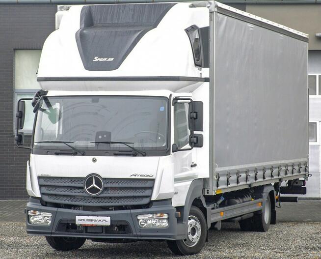 Mercedes Atego 821 L Plandeka 18 europalet + Winda 1000kg Kabina Sypialna