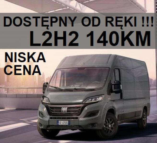 Fiat Ducato L2H2 140KM Super Niska Cena Dostępny od ręki 1449zł