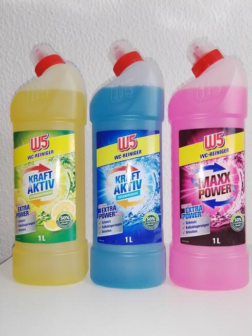 Płyny do płukania i chemia z Niemiec