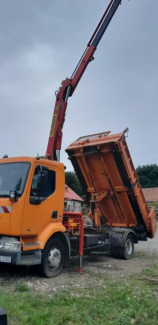 usługi hds wywrotka 15 t transport kruszyw